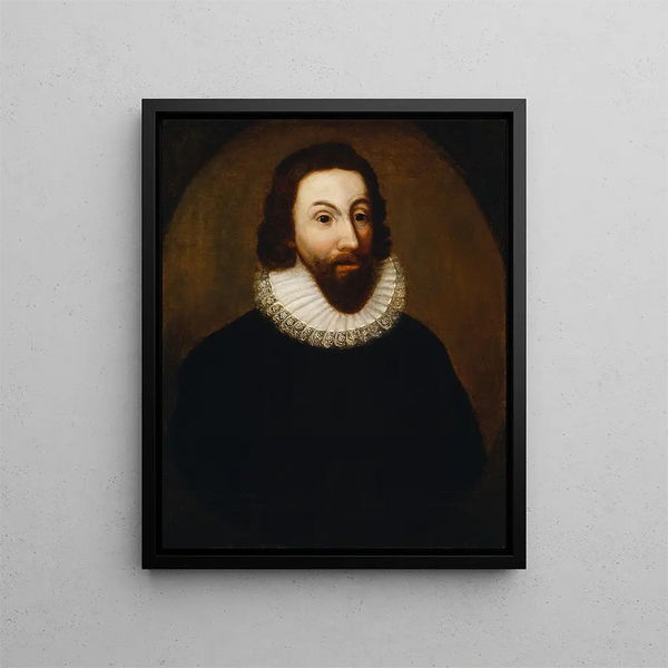 John Winthrop - Anonyme — quadro incorniciato alla parete