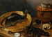 Natura morta di cucina con una carpa e crostacei - Anonimo — vista dell’opera