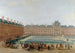 La Place Royale verso 1660 Passaggio del Carro del Re di Attuale Place des Vosges Attuale 4° Arrondissement - Anonimo — vista dell’opera