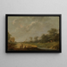 Paesaggio - Anonimo — quadro incorniciato alla parete