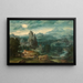 Paesaggio con Procne e Filomela - Anonimo — quadro incorniciato alla parete