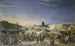 L'Attacco del Louvre il 29 luglio 1830 visto dal Pont-Neuf - Anonimo — vista dell’opera