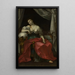 Lucrèce - Anonimo — quadro incorniciato alla parete