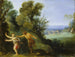 Pan e Syrinx - Anonimo — vista dell’opera