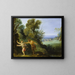 Pan e Syrinx - Anonimo — quadro incorniciato alla parete
