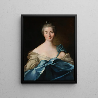 Anonymous - Portrait de femme anonyme en Diane.webp