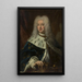 Ritratto di Federico I 1676-1751 re di Svezia nel 1720-1751 - Anonimo — quadro incorniciato alla parete