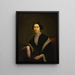 Ritratto di Harriet Clark Ferrell - Anonimo — quadro incorniciato alla parete