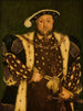 Ritratto di Enrico VIII, re d'Inghilterra - Anonimo — vista dell’opera