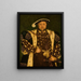 Ritratto di Enrico VIII, re d'Inghilterra - Anonimo — quadro incorniciato alla parete