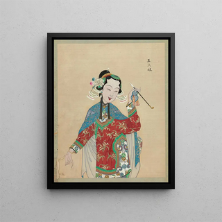 Anonymous - Portrait of Peking opera character 10.webp