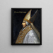 Ritratto del papa Pio II - Anonimo — quadro incorniciato alla parete