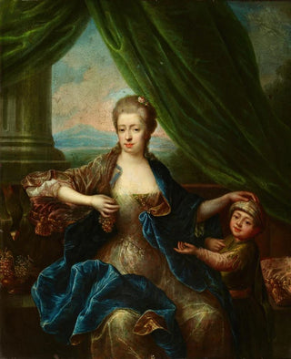 Anonymous - Portrait of a Lady with a Child.webp