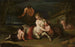 Ritratto di famiglia di centauri contro un paesaggio - Anonimo — vista dell’opera