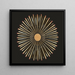 Lever de soleil - Anonyme — quadro incorniciato alla parete