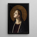 Saint - Anonimo — quadro incorniciato alla parete