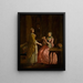 Vendita di un berretto - Anonimo — quadro incorniciato alla parete
