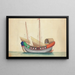 Jonque en mer - Anonyme — quadro incorniciato alla parete