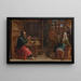 San Paolo presso i santi Aquila e Priscilla - Anonimo — quadro incorniciato alla parete
