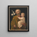 San Giuseppe - Anonimo — quadro incorniciato alla parete