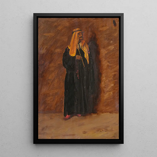 Anonymous - Study of a standing bedouin.webp