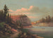 Tramonto sul lago Mahonk, conte di Ulster - Anonimo — vista dell’opera