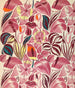 Design tessile Fiori tropicali - Anonimo — vista dell’opera