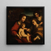 Il matrimonio di Santa Caterina - Anonimo — quadro incorniciato alla parete
