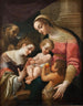Il matrimonio mistico di Santa Caterina - Anonimo — vista dell’opera