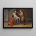 La farce - Anonimo — quadro incorniciato alla parete