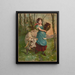 La fille du fermier - Anonyme — quadro incorniciato alla parete