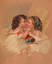 Due ragazze - Anonimo — vista dell’opera