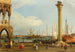 Venezia una vista del Bacino di San Marco dalla Piazzetta - Anonimo — vista dell’opera