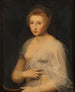 Giovane donna che tiene uno specchio - Anonimo — vista dell’opera