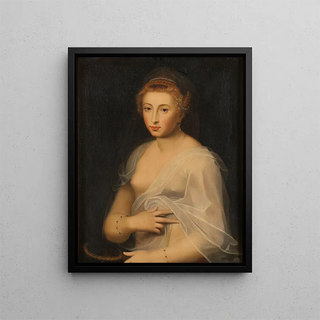 Anonymous - Young Lady Holding a Mirror.webp