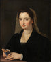 Giovane donna chiamata Lucrezia Cenci - Anonimo — vista dell’opera