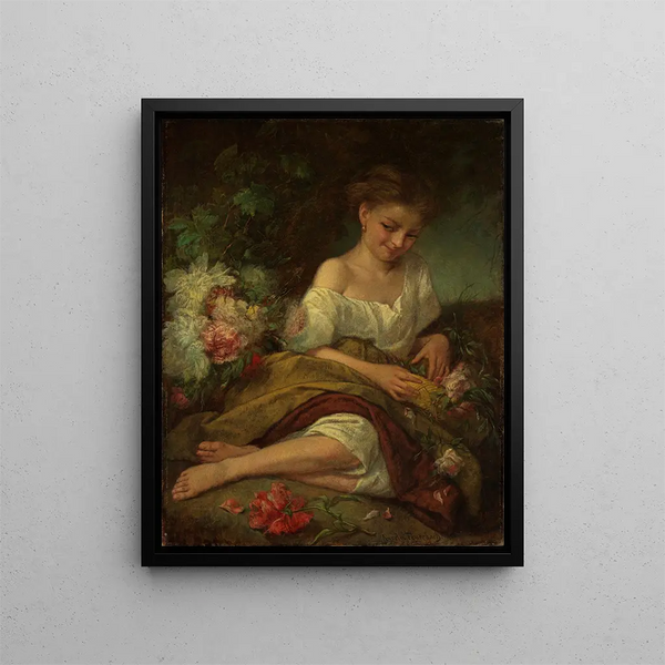 Anselm Feuerbach - Blumenmdchen.webp