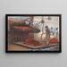 Nella tintoria - Anthon Gerhard Alexander van Rappard — quadro incorniciato alla parete