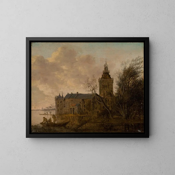 Château Montfort - Anthonie Jansz van der Croos — quadro incorniciato alla parete