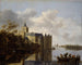 Il castello di Montfoort vicino a Utrecht - Anthonie Jansz van der Croos — vista dell’opera