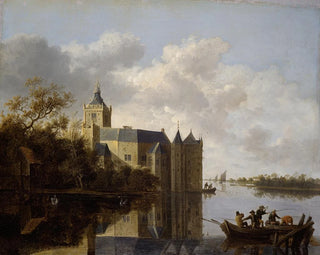 Anthonie Jansz van der Croos - The Castle of Montfoort near Utrecht.webp