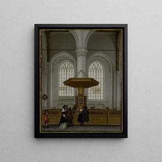 Anthonie de Lorme - Interior of the Laurenskerk at Rotterdam.webp