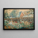 Giardino floreale - Anthony Thieme — quadro incorniciato alla parete