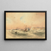 Marine - Anthony Vandyke Copley Fielding — quadro incorniciato alla parete