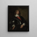Un ritratto di Sir Robert Howard - Antoine van Dyck — quadro incorniciato alla parete
