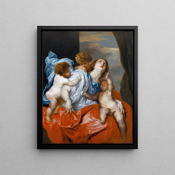 Charité - Antoine van Dyck — quadro incorniciato alla parete