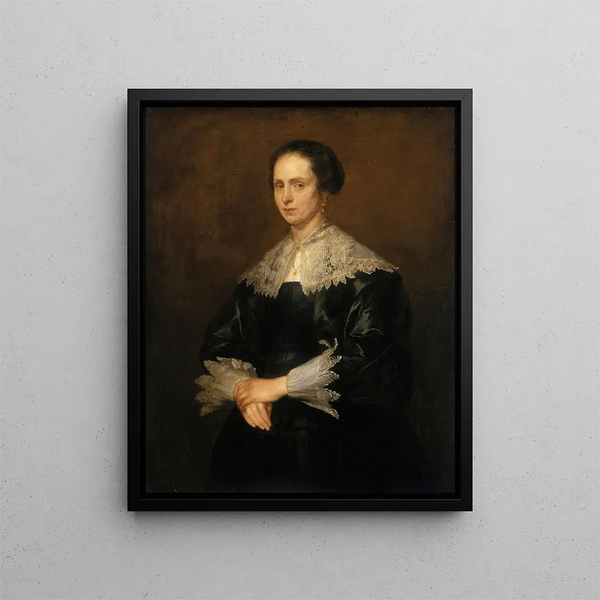 Helena Tromper Du Bois - Antoine van Dyck — quadro incorniciato alla parete