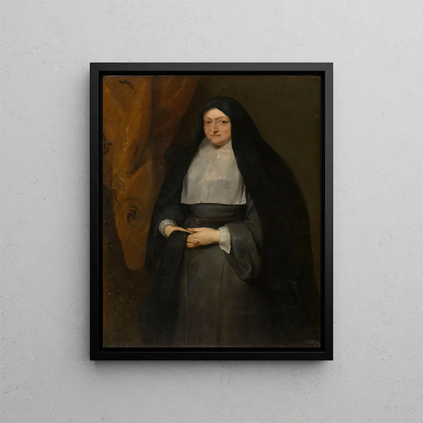 Infante Isabelle Clara Eugenia - Antoine van Dyck — quadro incorniciato alla parete