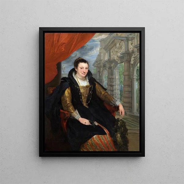 Isabelle Brant - Antoine van Dyck — quadro incorniciato alla parete