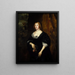 Dame Dacre - Antoine van Dyck — quadro incorniciato alla parete